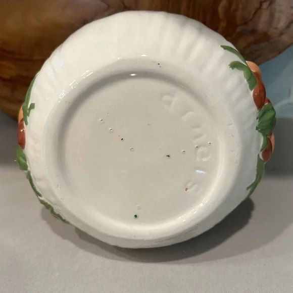 Mushroom small canister cookie jar vintage Arnel’s decor kitchen cottagecore - Picture 8 of 14